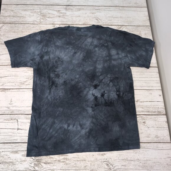 Vintage The Mountain 2001 Grey Tie Dye Dragon Shirt Men Size Large - Picture 7 of 7